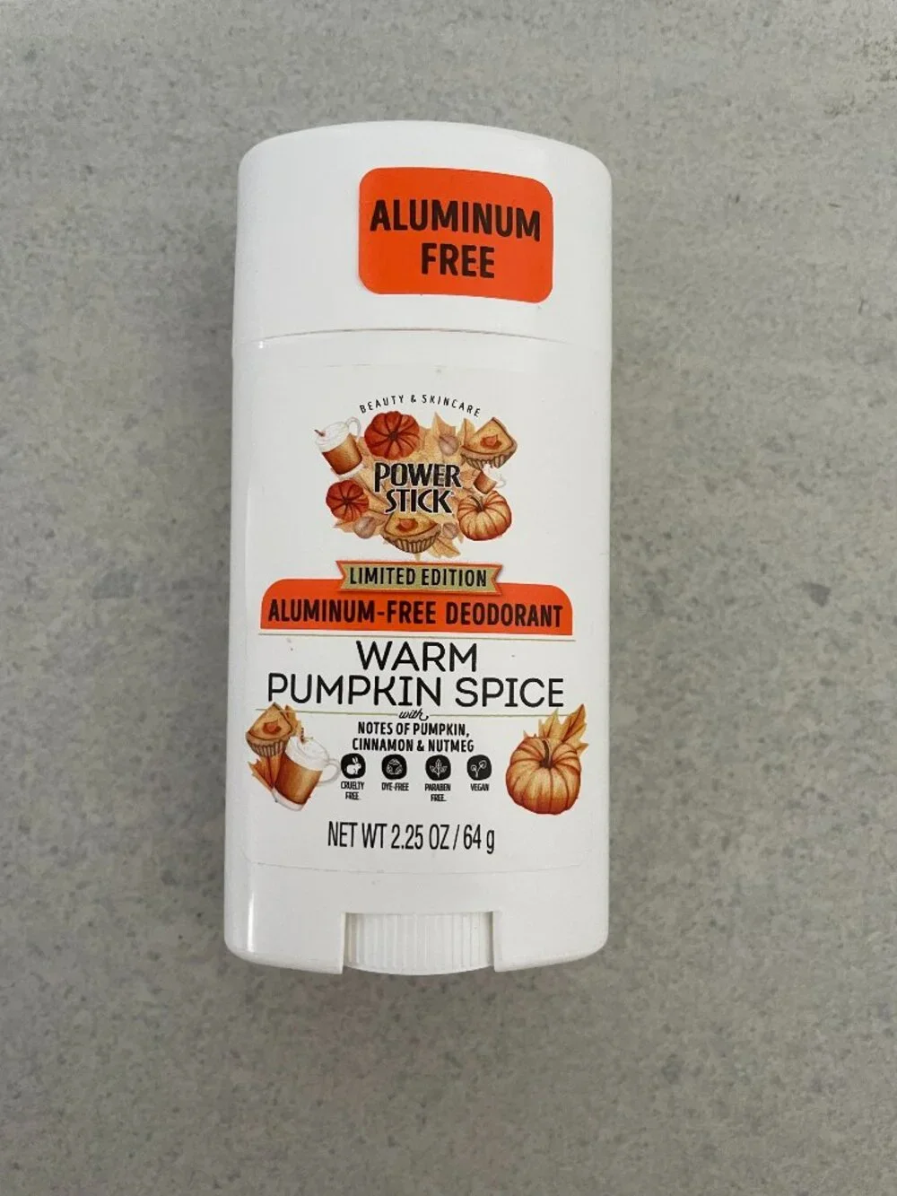 Powerstick Warm Pumpkin Spice Deodorant